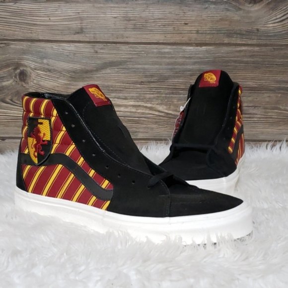 Vans Other - New Vans Harry Potter Gryffindor High Top Sneakers